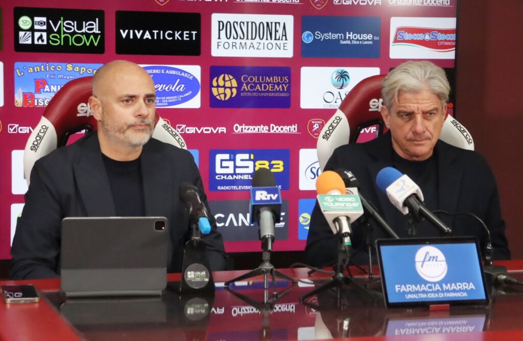 Conferenza Reggina Praticò e Bonanno