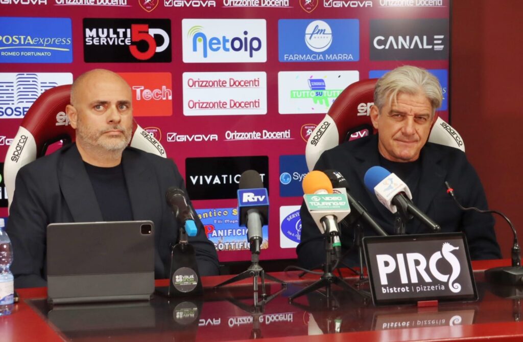 Conferenza Reggina Praticò e Bonanno