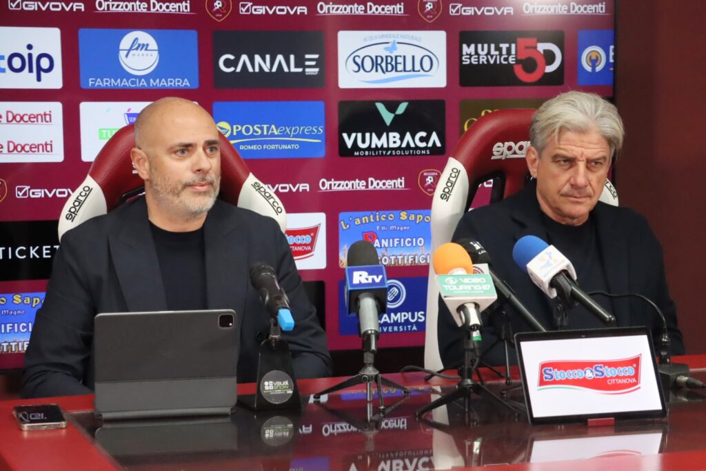 Conferenza Reggina Praticò e Bonanno