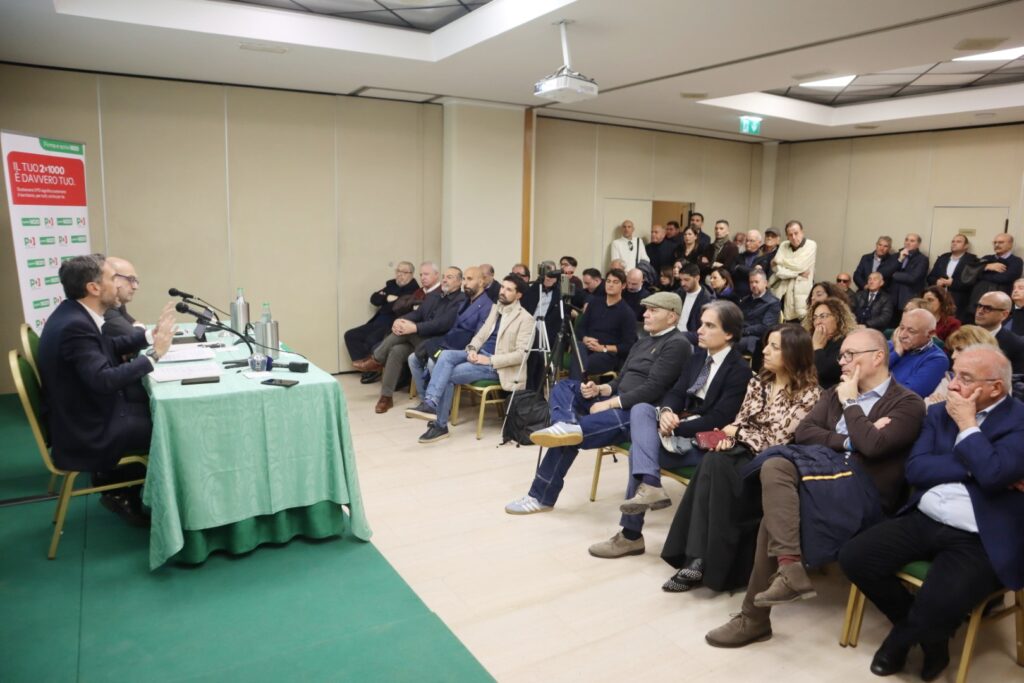Conferenza stampa PD a Reggio Calabria su emendamenti legge di bilancio