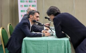 Conferenza stampa PD a Reggio Calabria su emendamenti legge di bilancio Irto Falcomatà