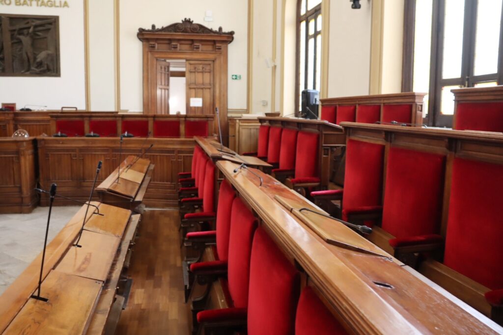 Consiglio Comunale vuoto Reggio Calabria lunedì 17 novembre