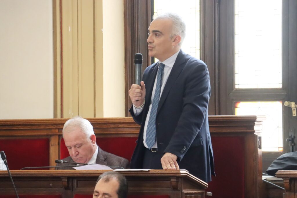 Consiglio Comunale Reggio Calabria lunedì 17 novembre 2025 Giuseppe Marino