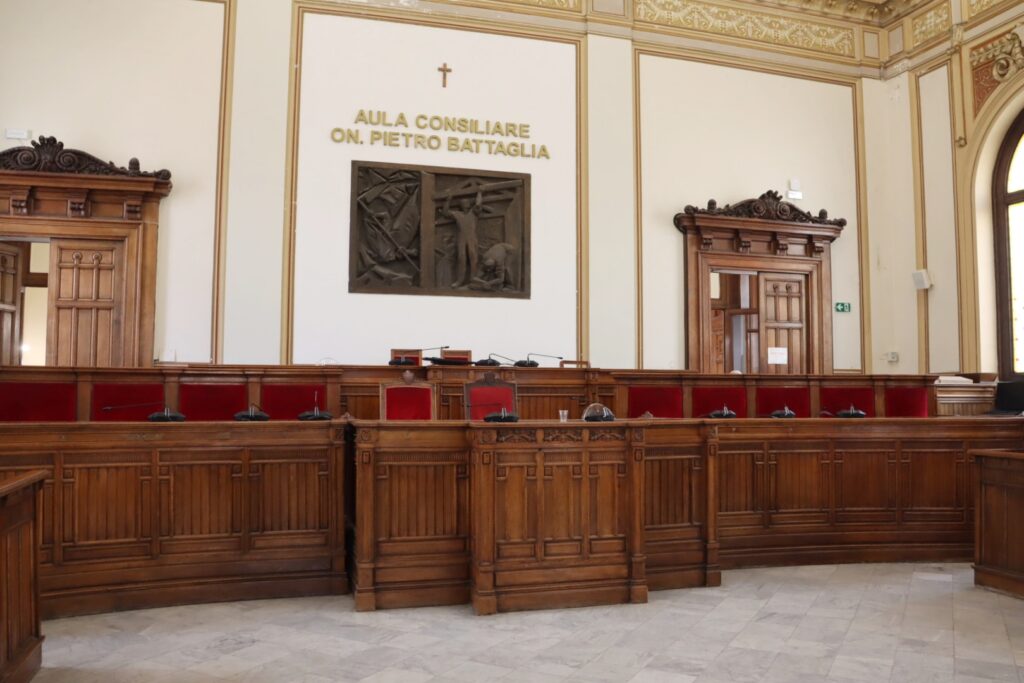 Consiglio Comunale vuoto Reggio Calabria lunedì 17 novembre