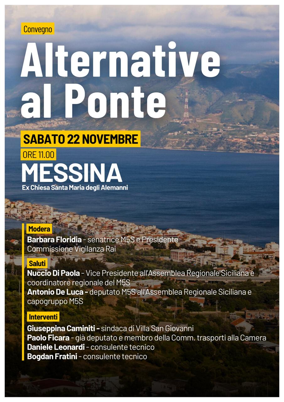 Convegno Ponte Messina