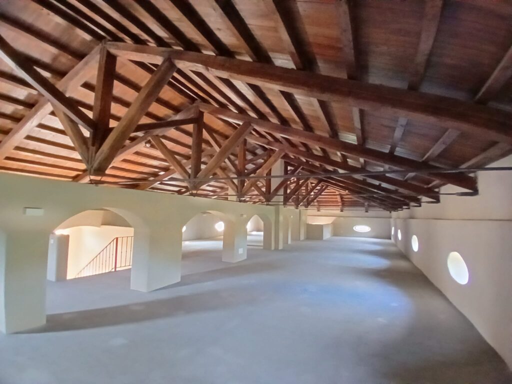 Copertura Castello Palizzi restaurato