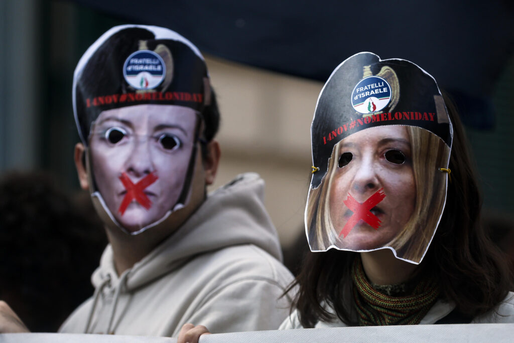 No Meloni Day corteo protesta manifestazione