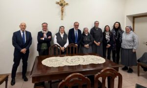 Delegazione Vibo a Roma con le suore di carità