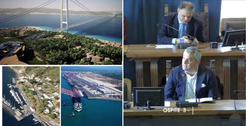 Finocchiaro - Ponte Stretto - Poto Gioia Tauro - Porto Saline