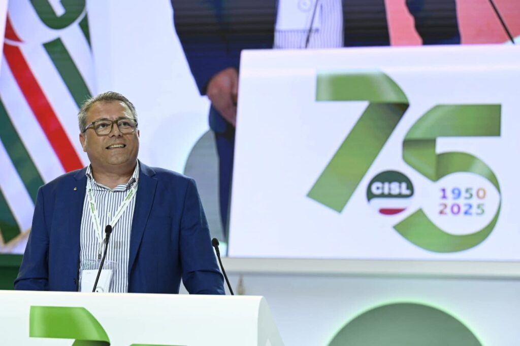 Giuseppe Lavia, Segr. gen. Cisl Calabria