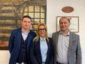 Giuseppe Mesiano, Nausica Sbarra e Giuseppe Moio