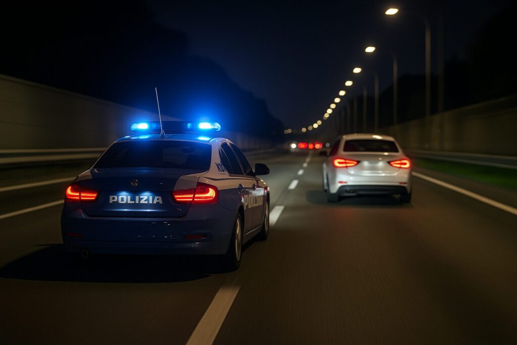 inseguimento polizia
