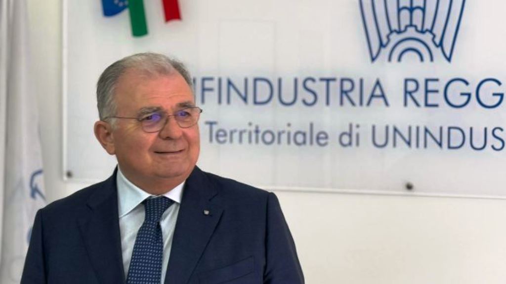 Il presidente di Confindustria Reggio Calabria Domenico Vecchio