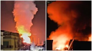 Incendio Le Ciminiere Catania