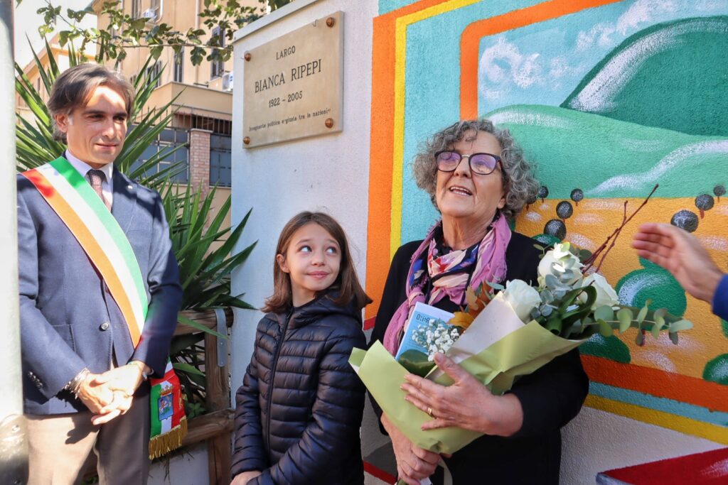 Intitolazione Largo Bianca Ripepi Reggio Calabria
