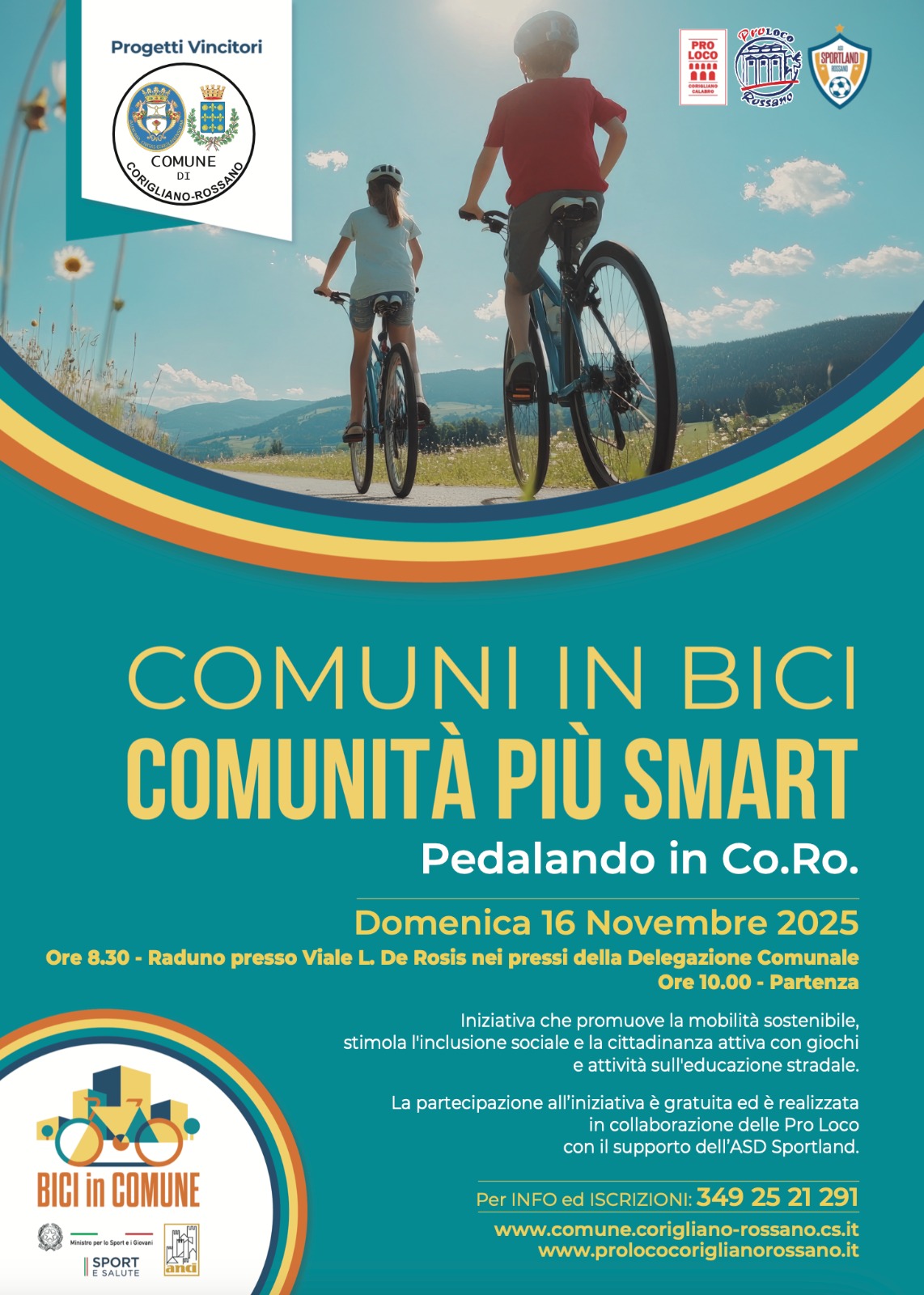 Locandina Comune in Bici