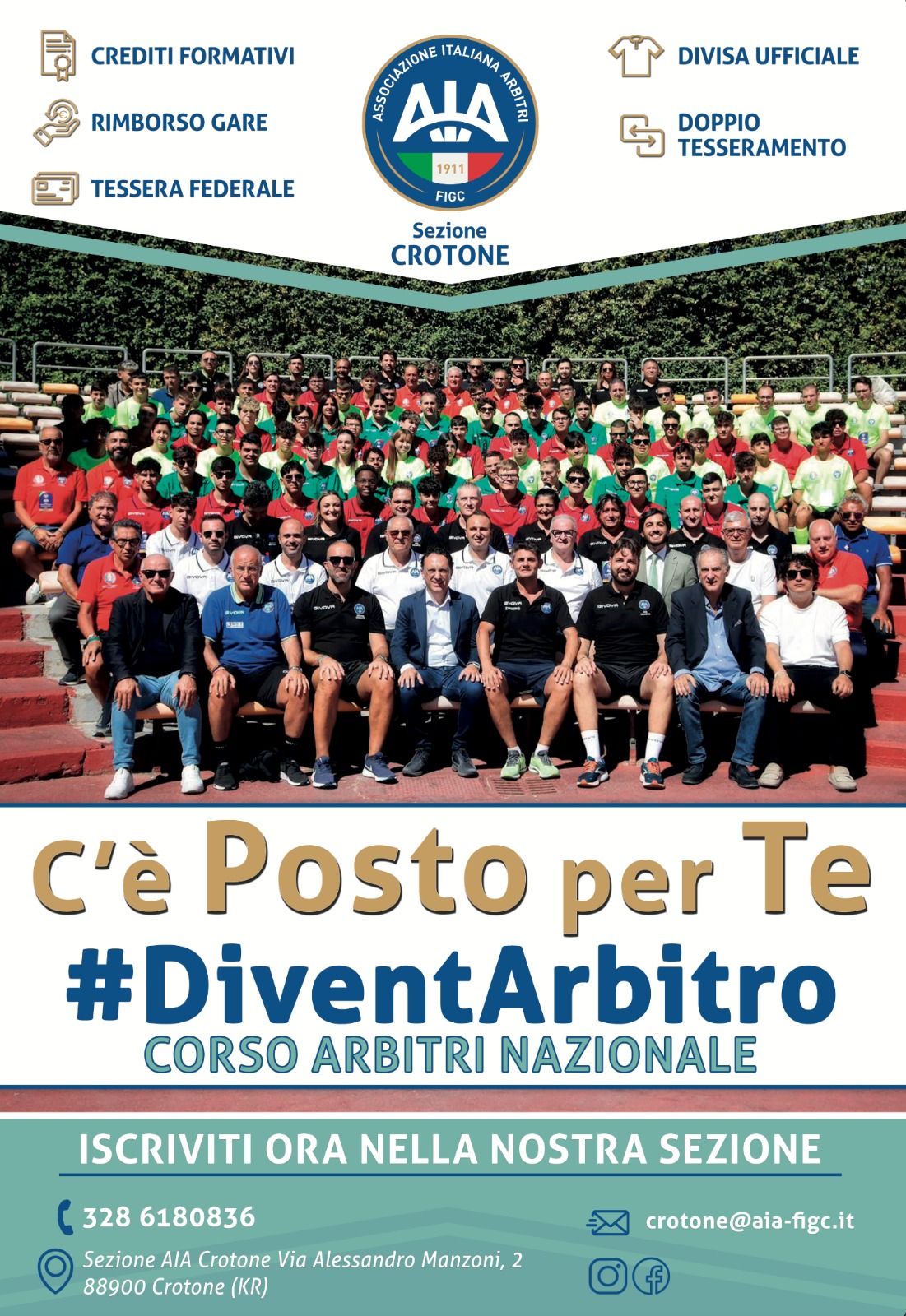 Locandina Corso Arbitri