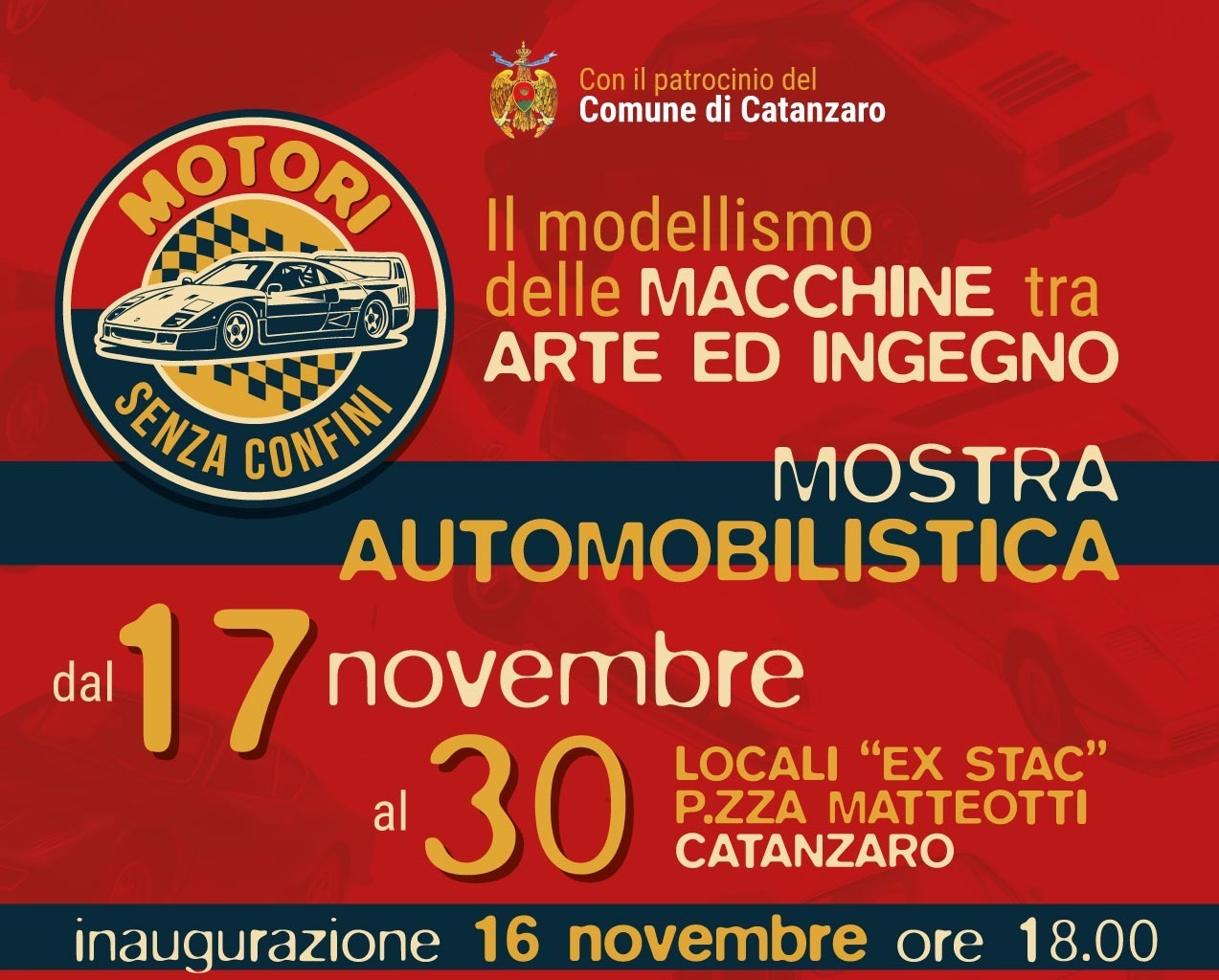 Locandina Motori senza confini
