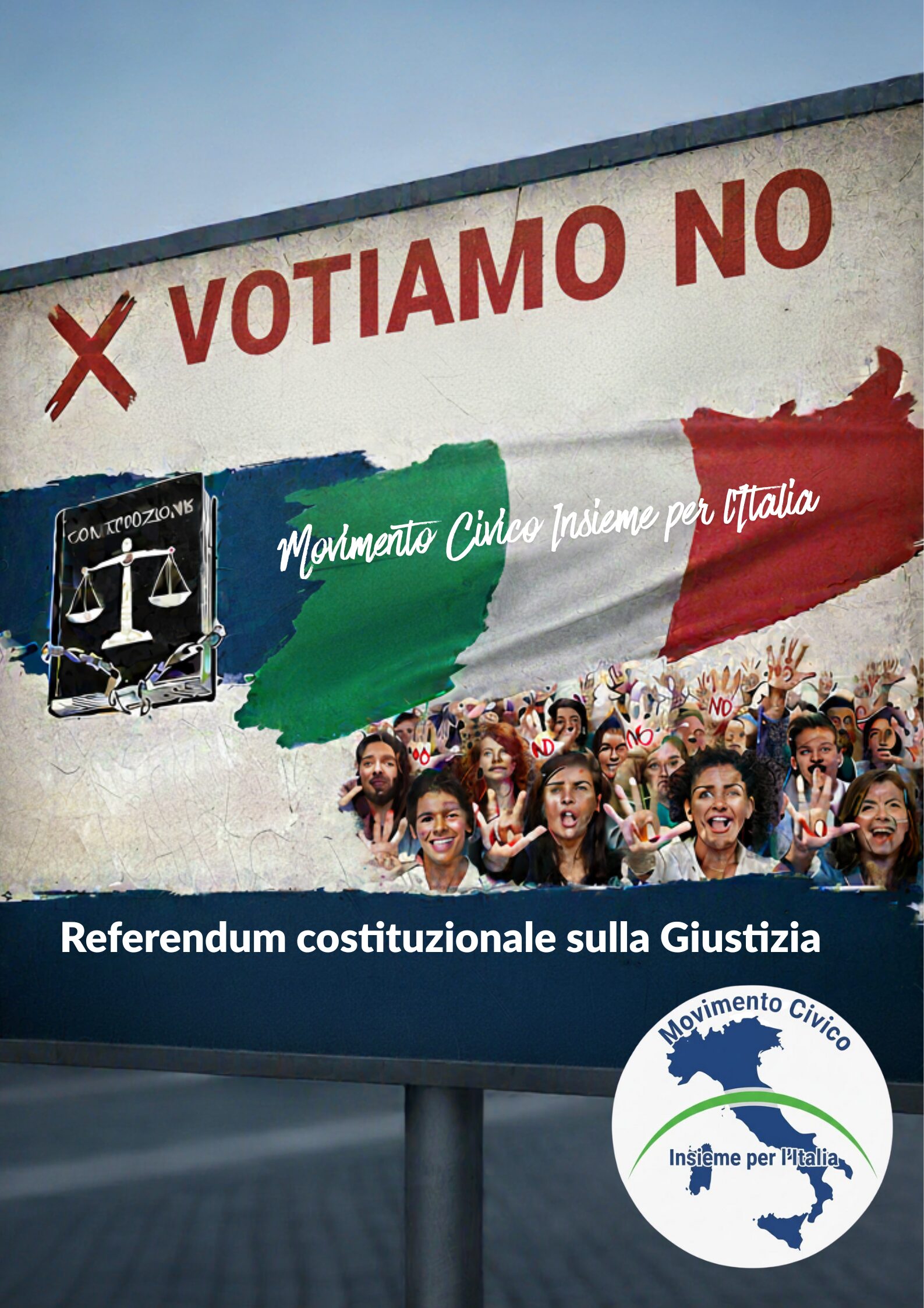 Locandina No referendum Giustizia