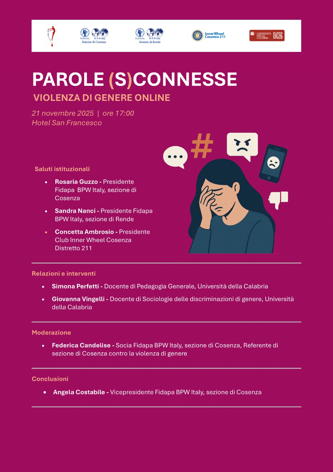Locandina Parole Sconnesse