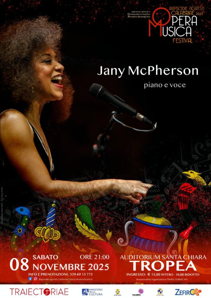 Locandina concerto Jany McPherson