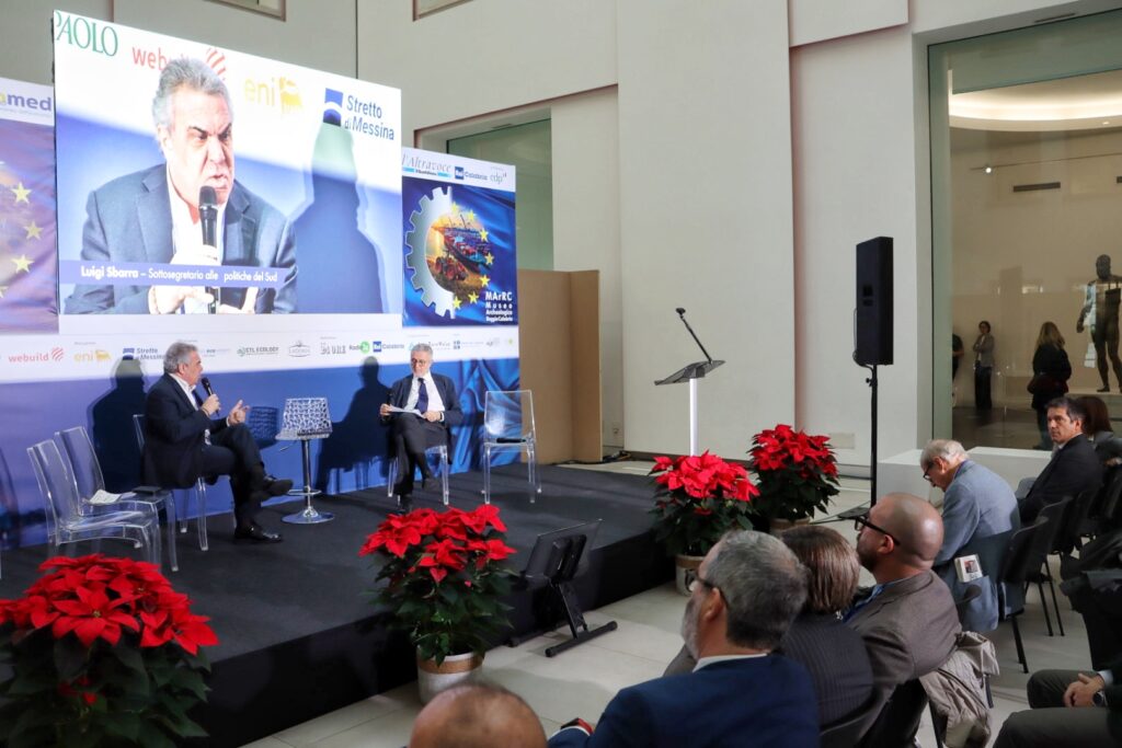 Luigi Sbarra al convegno Connessioni Mediterranee al Museo