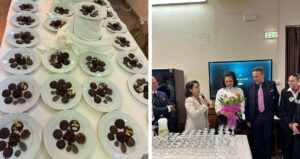 Maestra Cioccolatiera Internazionale Carola Stacchezzini all'Alberghiero di Villa San Giovanni per corso di cioccolato
