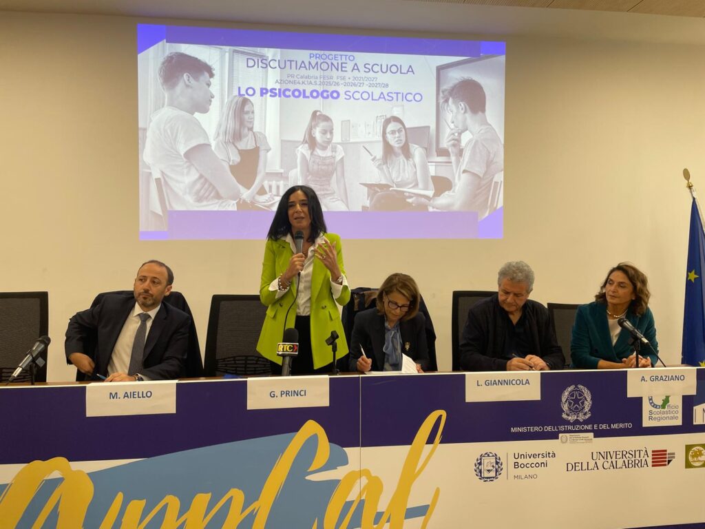 Presentazione progetto Psicologo Scuola Catanzaro
