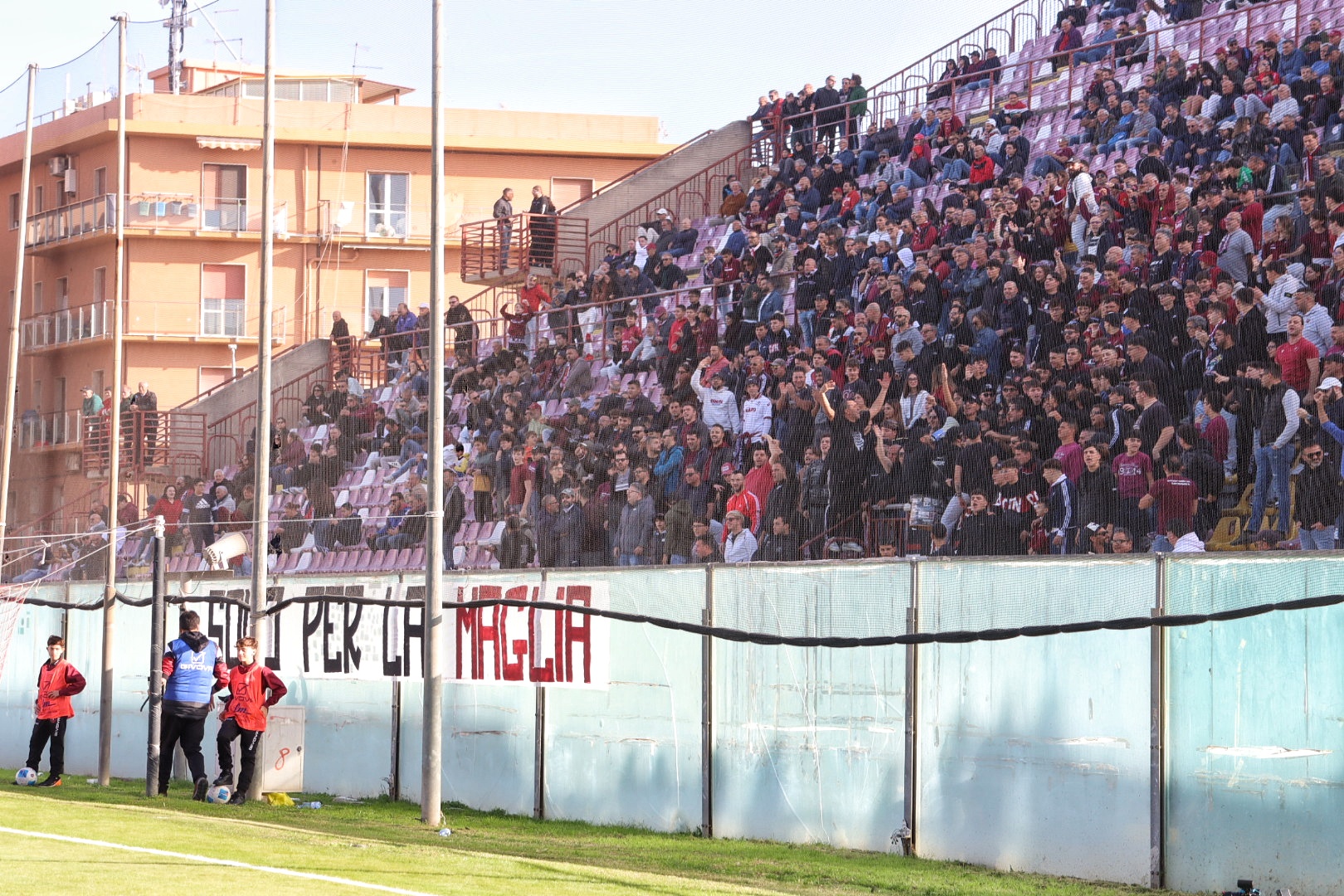 Reggina-Athletic Palermo tifosi Curva Sud Granillo