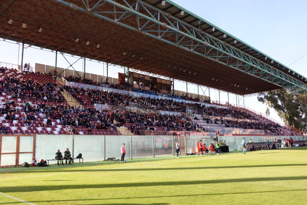 Reggina-Athletic Palermo tifosi tribuna coperta
