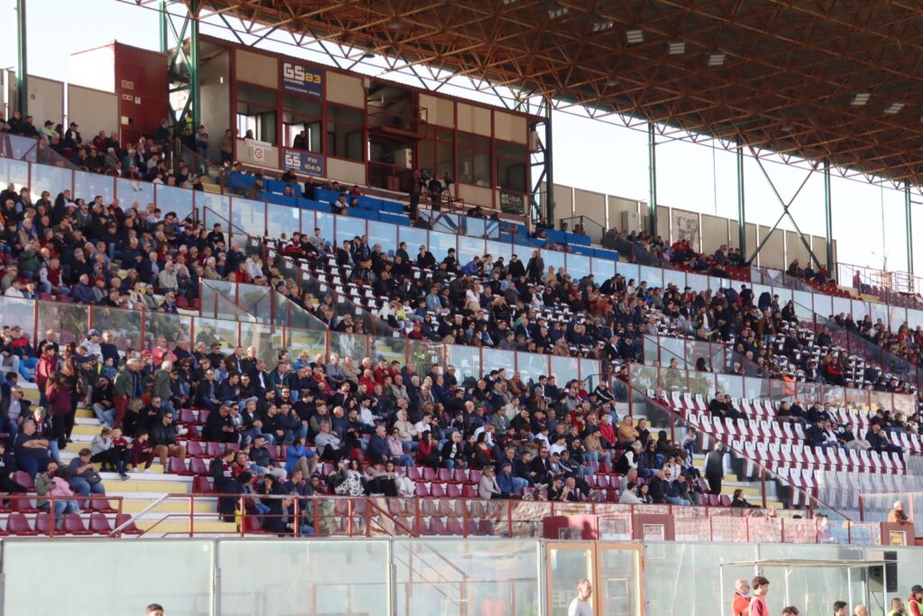 Reggina-Athletic Palermo tifosi tribuna coperta