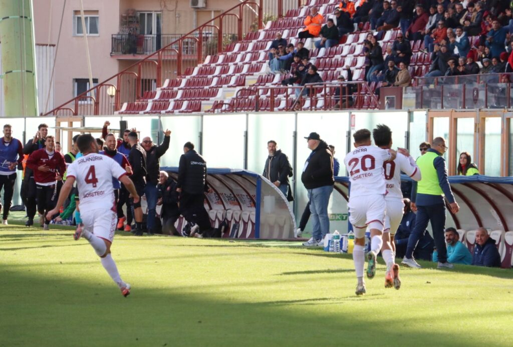Reggina-Gela esultanza gol Di Grazia