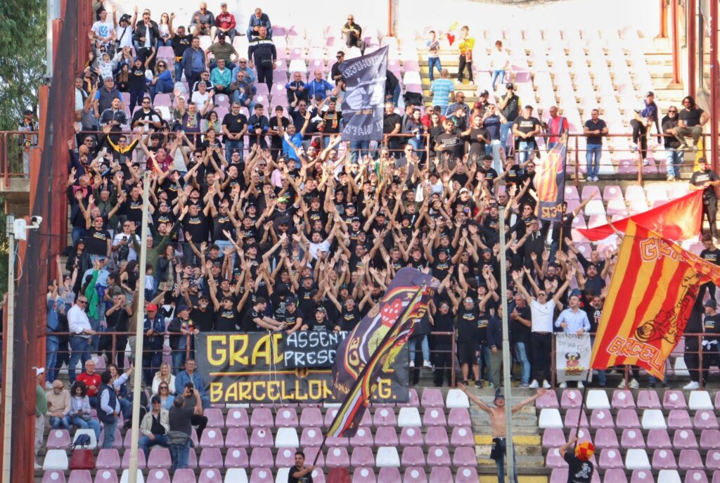 Reggina-Igea Virtus tifosi ospiti