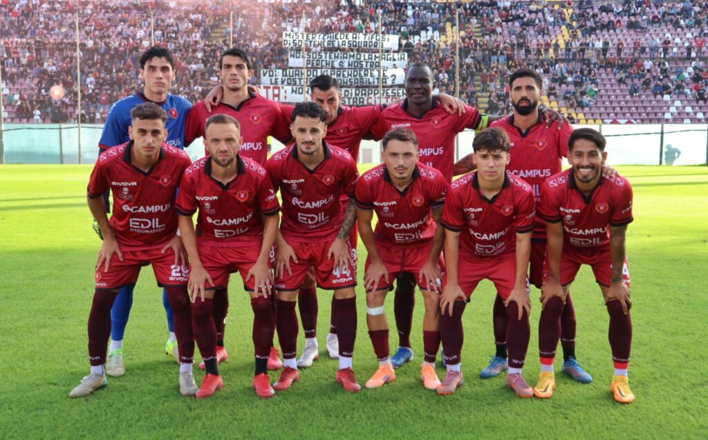 Reggina-Igea Virtus squadra formazione