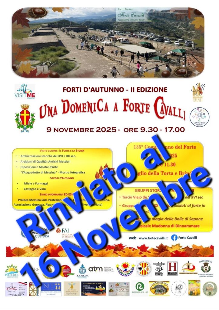 Rinvio iniziativa Forti
