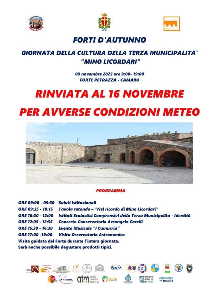 Rinvio iniziativa Forti 2