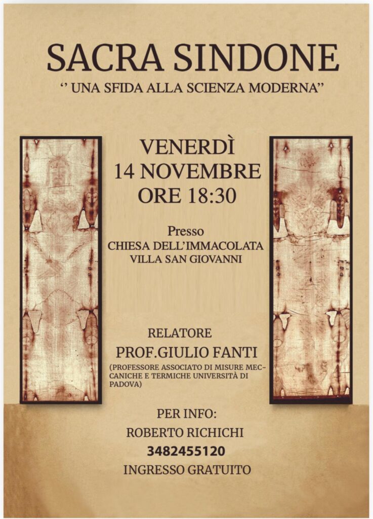 Sacra Sindone Villa San Giovanni