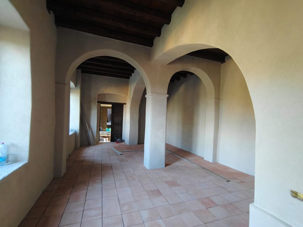Sala Castello Palizzi restaurato