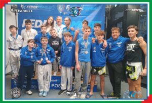 Team Cirilla al Campionato Regionale Kickboxing