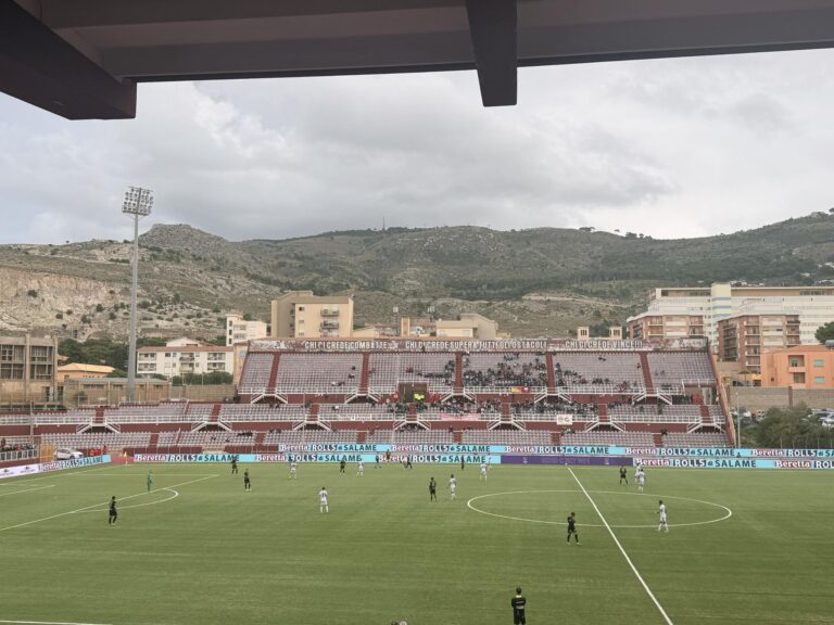 Serie C: pari tra Trapani e Cosenza allo stadio Provinciale, al goal di Kouan risponde Canotto | CLASSIFICA