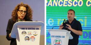 Wanda Ferro e Francesco Cannizzaro