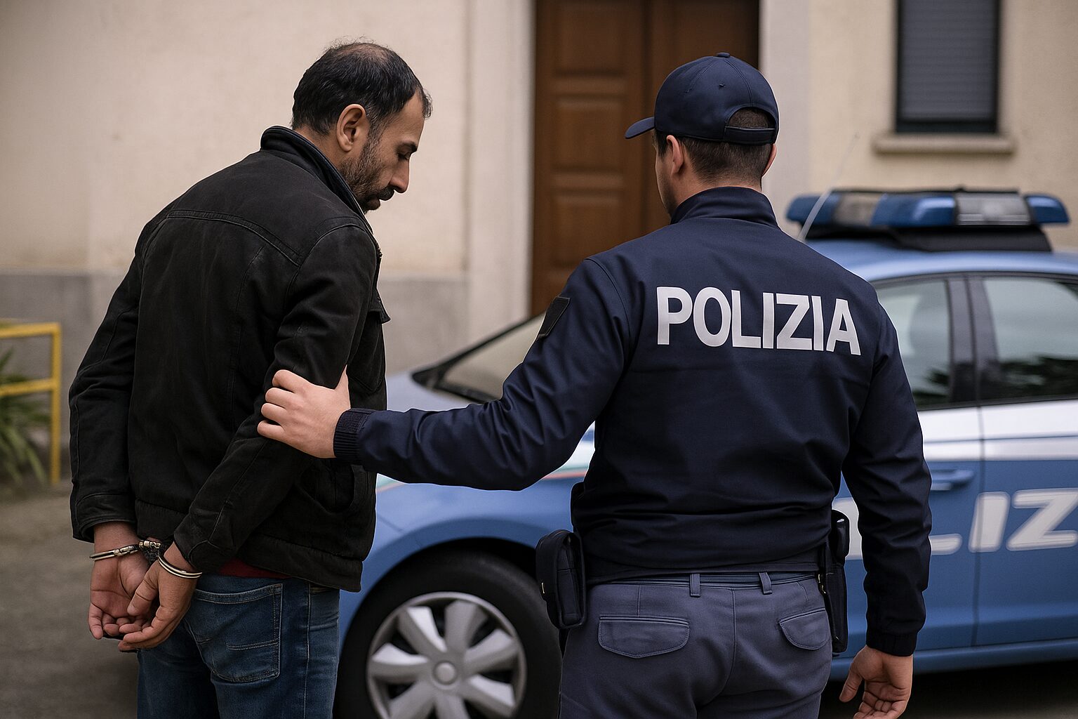 arresto marocchino polizia