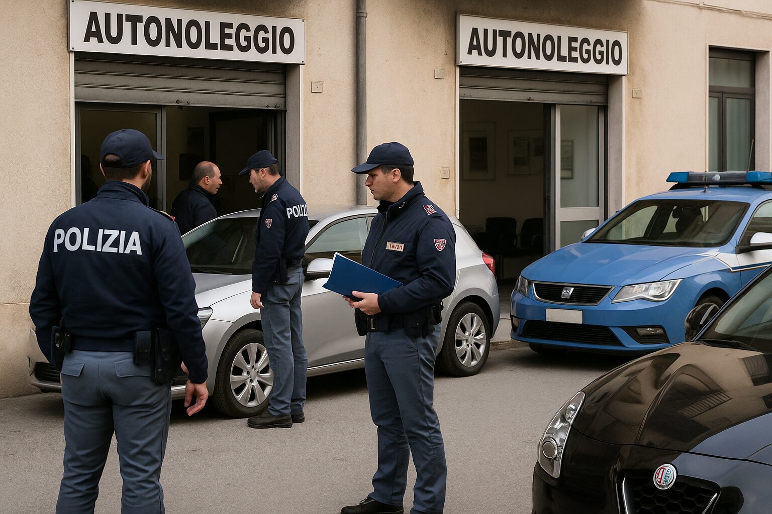 autonoleggi controlli polizia