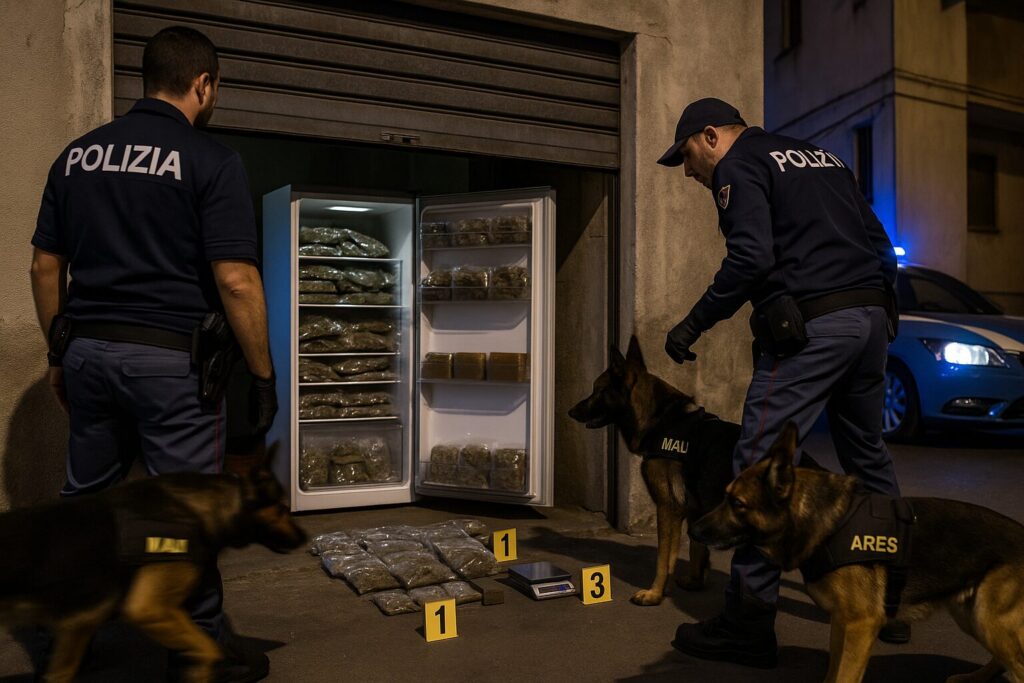 carabinieri droga cani