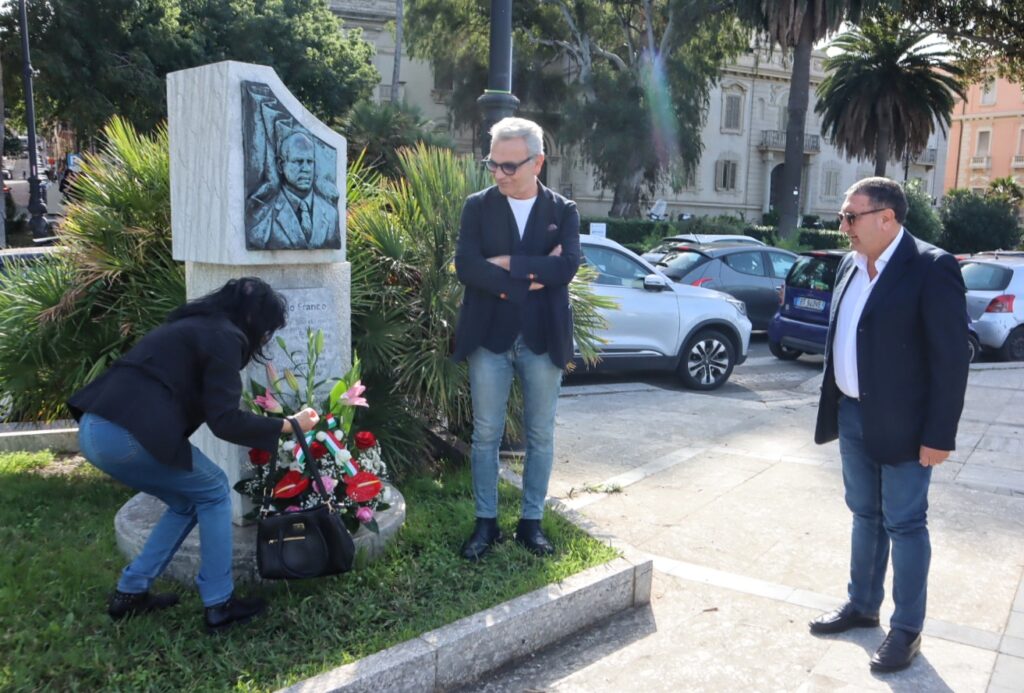 commemorazione ciccio franco lungomare reggio calabria