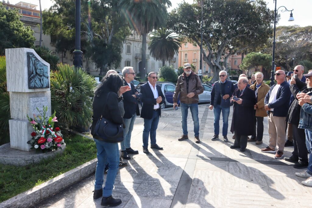 commemorazione ciccio franco lungomare reggio calabria