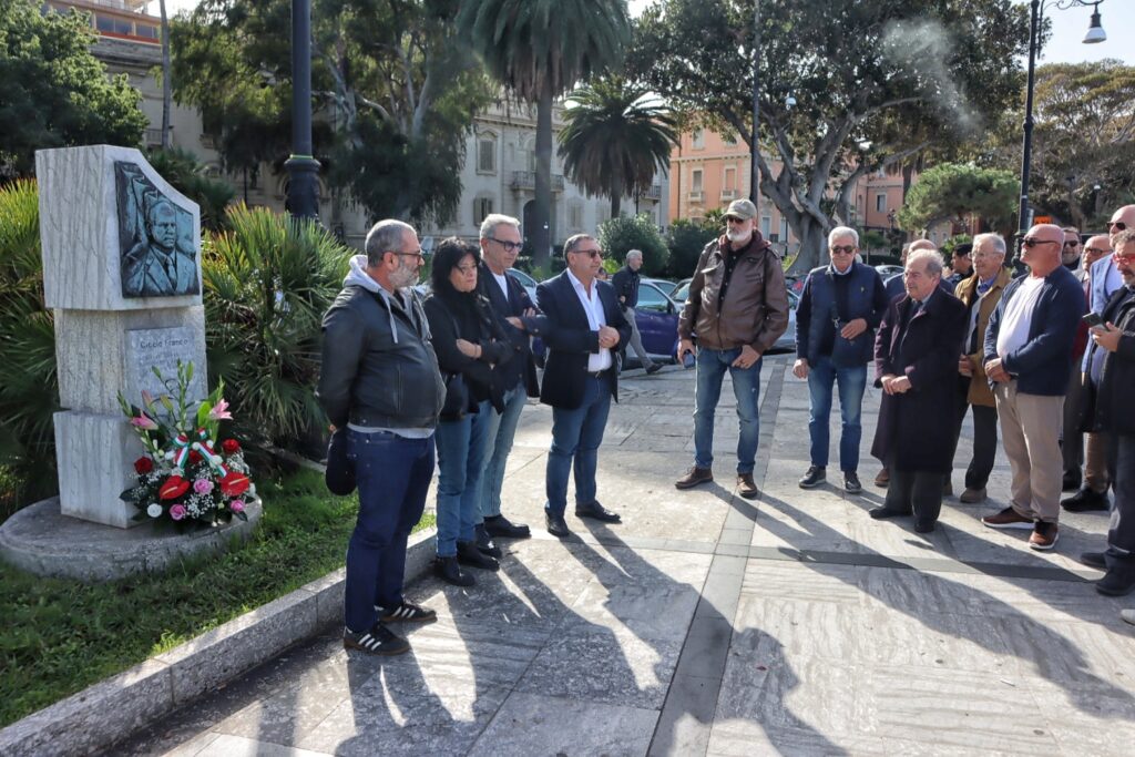 commemorazione ciccio franco lungomare reggio calabria