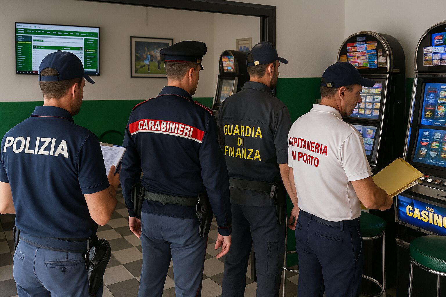 controlli interforze centro scommesse