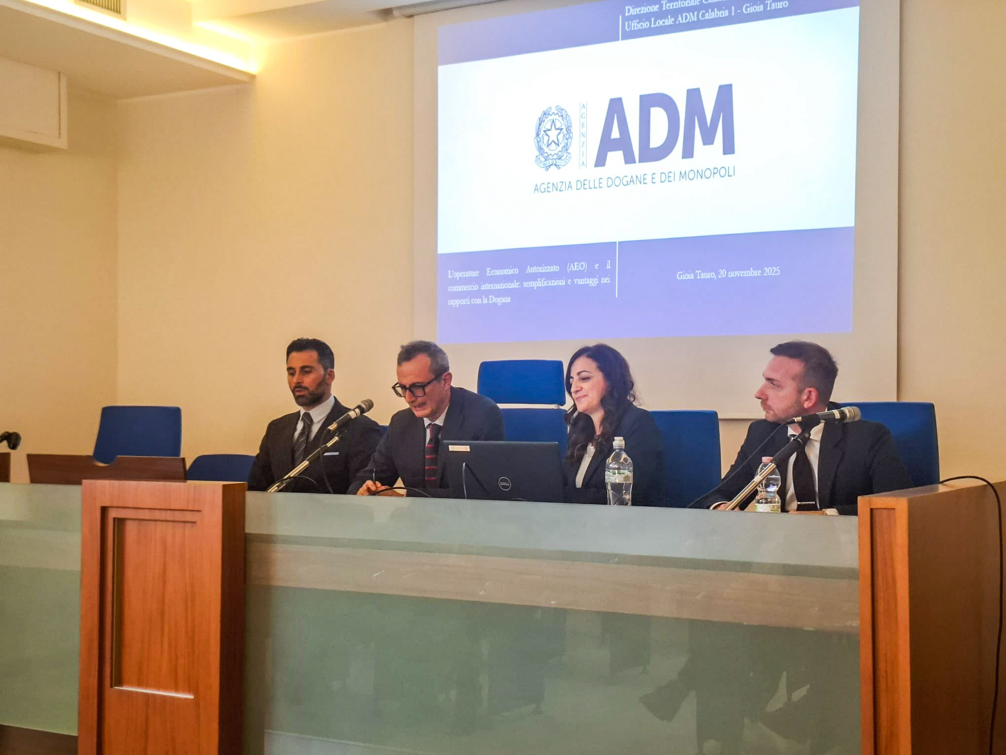 convegno AEO GIOIA TAURO