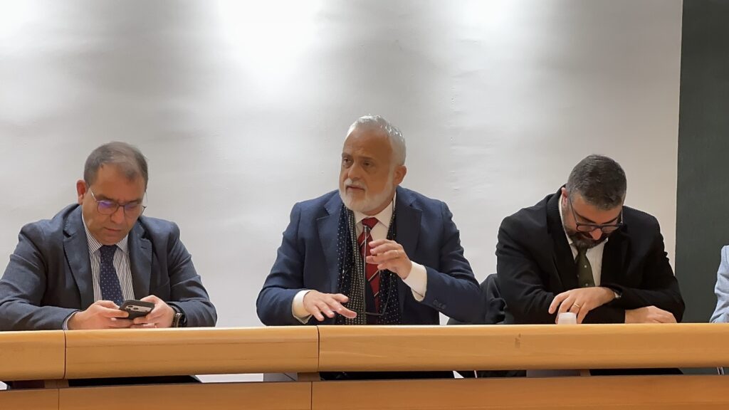 da sinistra Antonio Infantino - Giovanni Sola - Giuseppe Stumpo